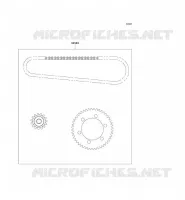 KIT CHAINE pour Kawasaki EN500 LTD