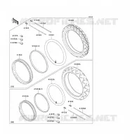 PNEUS pour Kawasaki EN500 LTD