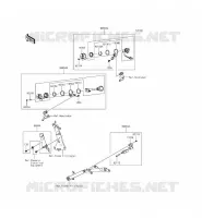 ACCESSOIRE(SERRURE DE CASQUE ETC.) pour Kawasaki VULCAN S ABS