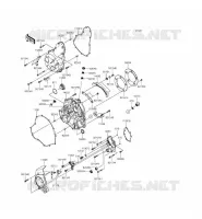 COUVERCLES MOTEUR pour Kawasaki VULCAN S ABS