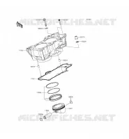 CYLINDRE/PISTON pour Kawasaki VULCAN S ABS