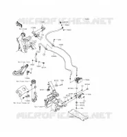 DURITE DE FREIN pour Kawasaki VULCAN S ABS
