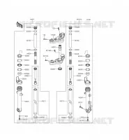 FOURCHE pour Kawasaki VULCAN S ABS