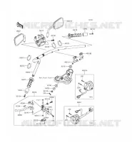 GUIDON pour Kawasaki VULCAN S ABS