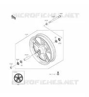 ROUE AVANT pour Kawasaki VULCAN S ABS