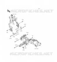 SUPPORT MOTEUR pour Kawasaki VULCAN S ABS