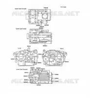 BOULON CARTER MOTEUR pour Kawasaki Z250 SCORPION