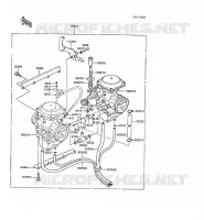 CARBURATEUR pour Kawasaki Z250 SCORPION