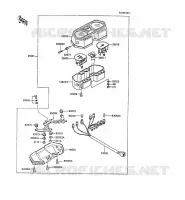 COMPTEURS pour Kawasaki Z250 SCORPION