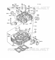 CULASSE pour Kawasaki Z250 SCORPION