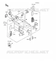 FILTRE A AIR pour Kawasaki Z250 SCORPION