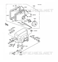 OPTIQUE(S) pour Kawasaki Z250 SCORPION