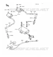 SYSTEME D&acute;ALLUMAGE pour Kawasaki Z250 SCORPION