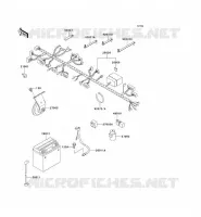 CHASSIS EQUIPMENT ELECTRIQUE pour Kawasaki ER-5