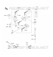 CONTACTEUR pour Kawasaki ER-5