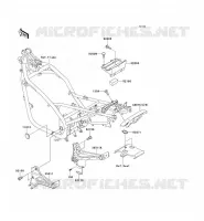 ELECTRO BRACKET pour Kawasaki ER-5