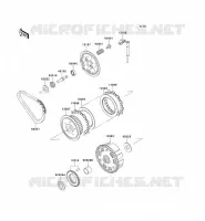 EMBRAYAGE pour Kawasaki ER-5