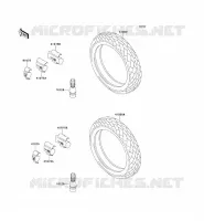 PNEUS pour Kawasaki ER-5