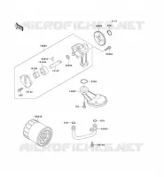 POMPE A HUILE pour Kawasaki ER-5