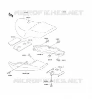 SELLE pour Kawasaki ER-5