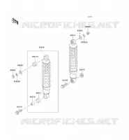SUSPENSION/AMORTISSEUR pour Kawasaki ER-5