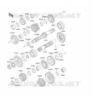 TRANSMISSION pour Kawasaki ER-5