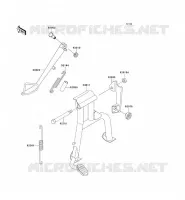 BEQUILLES pour Kawasaki ER-5