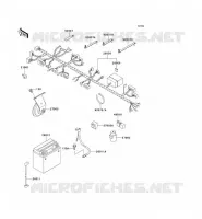 CHASSIS EQUIPMENT ELECTRIQUE pour Kawasaki ER-5