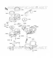 COMPTEURS pour Kawasaki ER-5