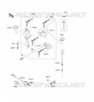 CONTACTEUR pour Kawasaki ER-5