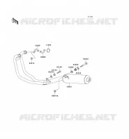 &Eacute;CHAPPEMENT pour Kawasaki ER-5