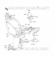 ELECTRO BRACKET pour Kawasaki ER-5