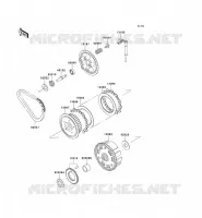EMBRAYAGE pour Kawasaki ER-5