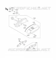 FEUX ARRI&Egrave;RE(S) pour Kawasaki ER-5