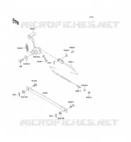 PEDALE DE FREIN pour Kawasaki ER-5