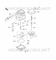 PI&Egrave;CES DE CARBURATEUR pour Kawasaki ER-5
