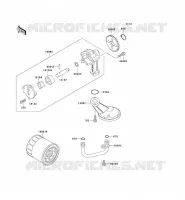 POMPE A HUILE pour Kawasaki ER-5