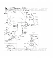 RESERVOIR CARBURANT pour Kawasaki ER-5
