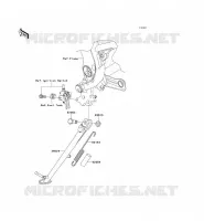 BEQUILLES pour Kawasaki ER-6N ABS