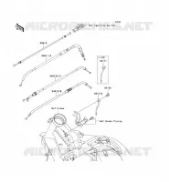 CABLES pour Kawasaki ER-6N ABS