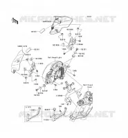 CARENAGE pour Kawasaki ER-6N ABS