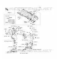 CHASSIS EQUIPMENT ELECTRIQUE pour Kawasaki ER-6N ABS