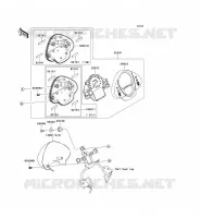 COMPTEURS pour Kawasaki ER-6N ABS
