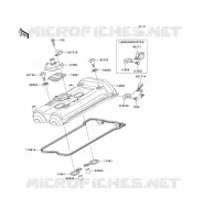 COUVRE CULASSE pour Kawasaki ER-6N ABS