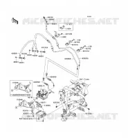 DURITE DE FREIN pour Kawasaki ER-6N ABS