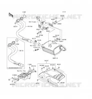 &Eacute;CHAPPEMENT pour Kawasaki ER-6N ABS
