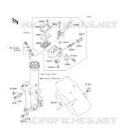 MAITRE CYLINDRE AV pour Kawasaki ER-6N ABS