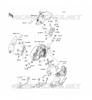 CARENAGE pour Kawasaki ER-6N ABS