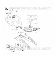 LABEL pour Kawasaki ER-6N ABS