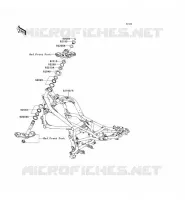 CH&Acirc;SSIS pour Kawasaki ER-6N